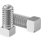 Steel Square-Head Cup-Point Set Screws