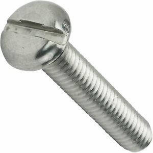 Slotted Pan Head Machine Screws